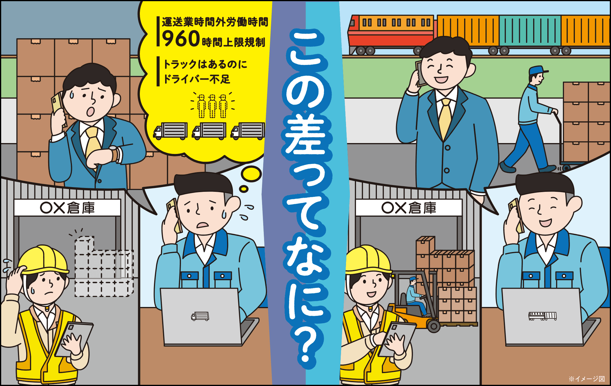この差ってなに?※イメージ図